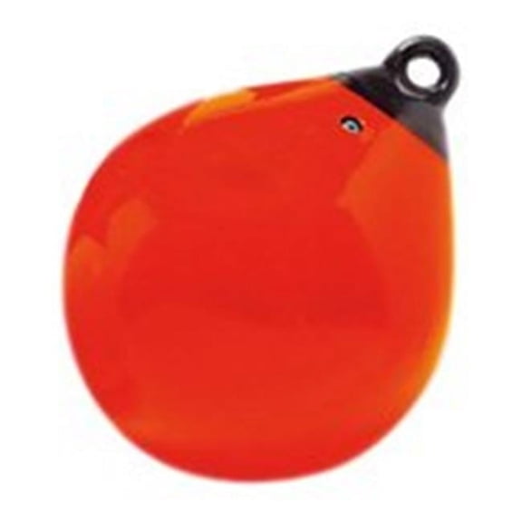 9 in. Tuff End & Trade Inflatable Vinyl Buoy - Orange