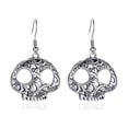 thumbnail image 3 of Halloween Earrings Simple Retro Skull Bat Spider Piercing Earrings Fashion Charm Jewelry Accessories, 3 of 7
