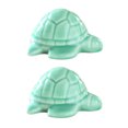 thumbnail image 2 of Ceramic Toilet Bolt Covers Frog Ornaments Decorative Bathroom Hardware Cap Set | Whimsical Design | Durable Easy Clean | Universal Fit for Toilets | 2-Pack | Upgrade Décor, 2 of 6