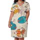 thumbnail image 3 of See The Sea-vestido holgado con bolsillos para mujer vestidos de fiesta para eventos especiales verano, 3 of 7