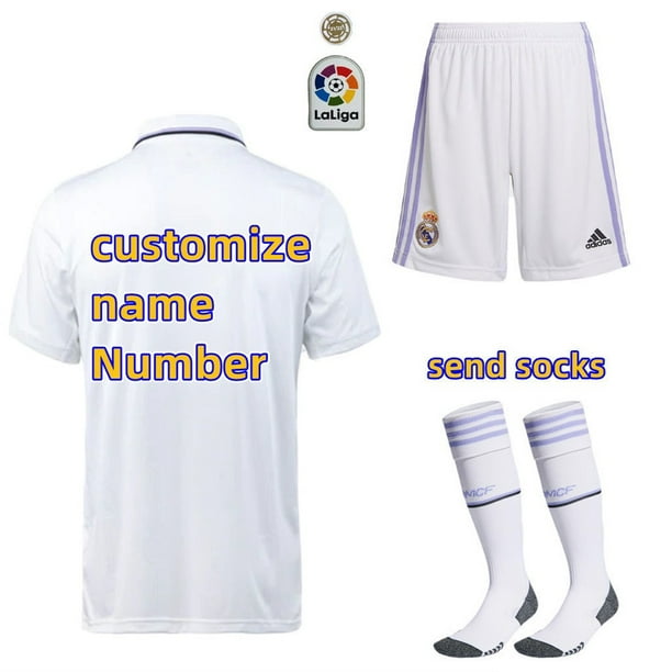 Camiseta De Fútbol Real Madrid BENZEMA 2022 2023 HAZARD ASENSIO CASEMIRO ALABA VINI JR . kit De Casa Isco