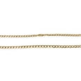 thumbnail image 4 of Ioka - 14K Yellow Gold 4.3mm Hollow Cuban Chain Bracelet with Lobster Clasp - 7.5", 4 of 5