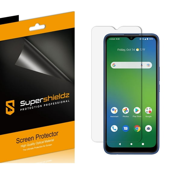 (6 Pack) Supershieldz Designed for Cricket Innovate E 5G Screen Protector, High Definition Clear Shield (PET)