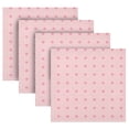 thumbnail image 3 of Iauyy Satin Napkins Set of 1- Star-pink DIY Printing Decoration Cloth Napkin- Easy Care for Home/Party, 3 of 8