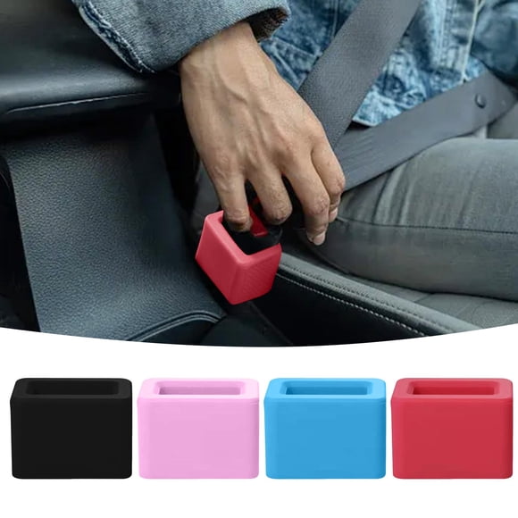 Seat Belt Buckle Holder, Silicone Seatbelt Buckle Holder And Extender, Easy Access Booster for Rear Seats, Easy Access To The Buckles of Rear Seats