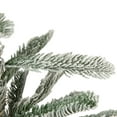 thumbnail image 5 of Northlight Real Touch™ Slim Flocked Nordmann Fir Artificial Christmas Tree- 4.5' - Unlit, 5 of 9