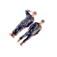 thumbnail image 1 of Wweixi 2 Pieces 1/64 Scale Men Figure Scene Landscape Diorama Tiny for Micro DIY People, 1 of 6
