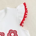 thumbnail image 6 of Toddler Girl Clothes, 2Pcs Baby Girl Summer Outfits Sleeveless Bow Knot Tank Shirts Tops + Shorts Clothing Sets 1-5T Girls Summer Set 1-4 Years,18-24 Months, 6 of 8