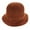 Brown, variant on Top Headwear Fashion Wide Brim Corduroy Bucket Hat - Black
