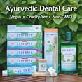thumbnail image 4 of Auromere Ayurvedic Mouthwash with Neem & Peelu, Vegan, Alcohol-Free, 16 fl oz, 4 of 5