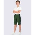 thumbnail image 5 of Real Essentials 5-Pack Youth Dry-Fit Active Athletic Basketball Gym Shorts With Pockets Boys & Girls, 5 of 6