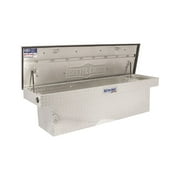 Better Built 61.5" Push Button Saddle Truck Tool Box Deep Brite Aluminum