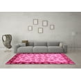 thumbnail image 3 of Ahgly Company Indoor Rectangle Oriental Pink Traditional Area Rugs, 8' x 10', 3 of 4