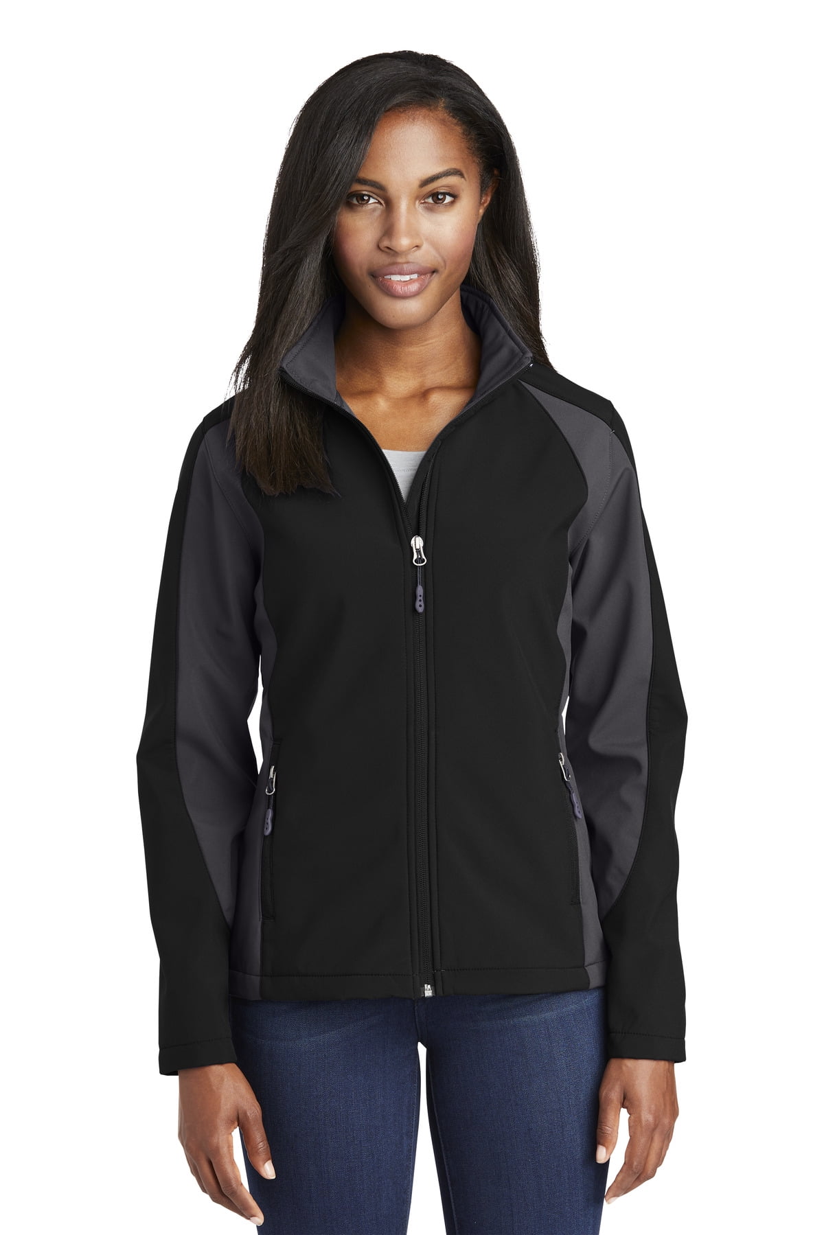 Sport-Tek ® Ladies Colorblock Soft Shell Jacket. LST970 - Walmart.com