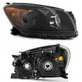 thumbnail image 2 of AKKON - For 2009 2010 2011 2012 Toyota RAV4 Black Headlights Lamps Front Driver Left+ Passenger Right Side Pair, 2 of 6
