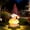 Red, variant on DAK 9" Solar Garden Gnome Statue with Glowing Mushroom and Butterfly light, Seasonal Waterproof Resin Outdoor Decor for Yard and Patio