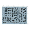 thumbnail image 1 of 1* Japanese Characters Different Scales Model DIY Replacement Kit Stickers for Gundam Decals, 1 of 8