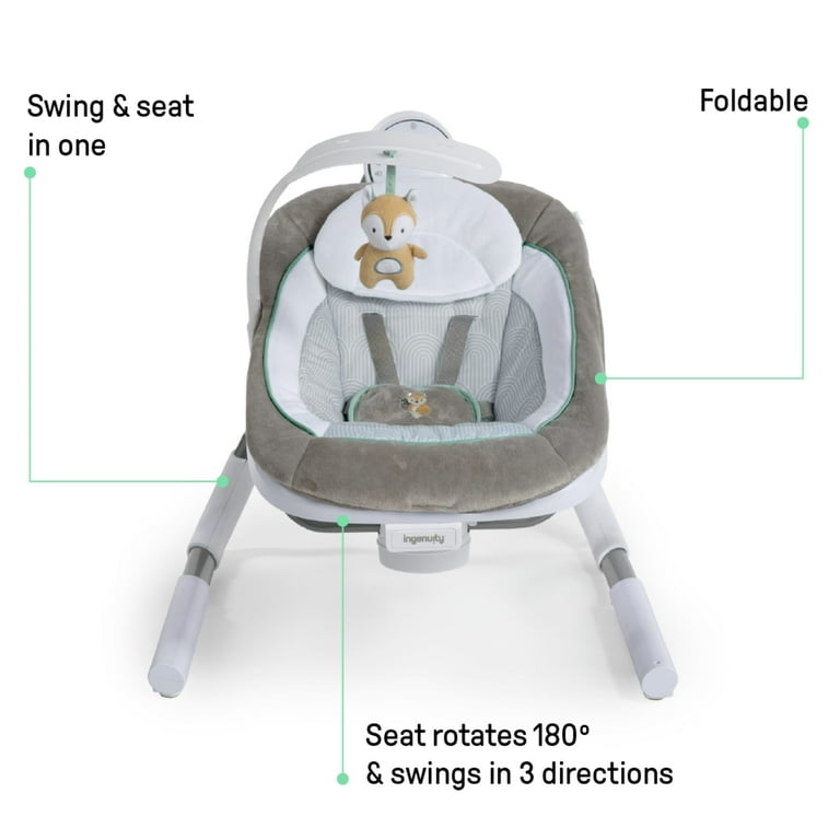 Ingenuity Baby Ingenuity Smartsize Gliding Swing And Rocker