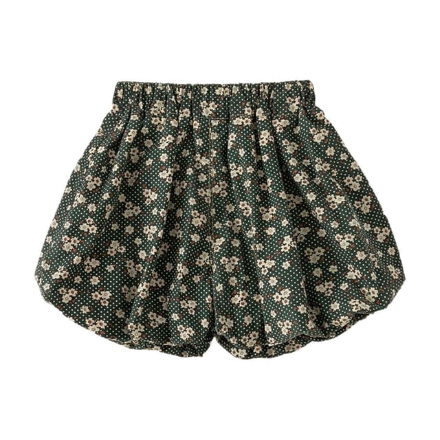Shorts Rouges pour Filles, Taille Élastique, Cartwheel, Robe d'Été pour Tout-Petits, Vêtements pour Bébés Filles 3-4 Ans