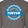 thumbnail image 4 of Inktastic Grandparents Day Worlds Best Pawpaw Long Sleeve T-Shirt, 4 of 5