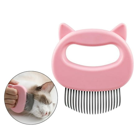 Pet Dog Cat Dematting Grooming Deshedding Trimmer Tool Hair Fur Shell Comb Brush Pink Walmart Canada