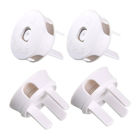 

Slim Bathroom Storage Cabinet Safes & Secure Electric Plug Protectors | Sturdy Childproof Socket Covers For Home & Office | Easy Installation | Toddlers & Babies