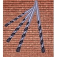thumbnail image 6 of Max-Craft Masonry Drill Bit Set Black/White Drill Rock Concrete 10Pcs 5/32 inch, 6 of 7