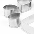 thumbnail image 2 of 6pcs Rose Petals Stainless Steel Cutter Mould Set Diy Cookie Set for Cake Decorating Tools, 2 of 8