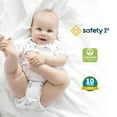 thumbnail image 4 of Safety 1st Heavenly Dreams Baby Crib and Toddler Bed Mattress, Blue, 4 of 9