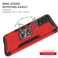 thumbnail image 5 of FIEWESEY for Samsung Galaxy A53 5G Phone Case Military Grade Drop Rugged Cover Anti-Scratch Protective 360° Rotate Kickstand Sturdy Shockproof Phone Cover for Samsung Galaxy A53 5G(Red), 5 of 7