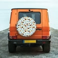 thumbnail image 4 of Haiem Spare Tire Cover , Wheel Cover with Submarine With Fishes Undersea printed, Camper Spare Tire Cover Fit for Jeep Wrangler Rv SUV Truck Travel Trailer-17 inch, 4 of 8