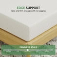 thumbnail image 3 of 5 Inch Twin Mattress Cooling Gel Memory Foam Mattress in a Box with Breathable Cover Medium Firm Twin Bed Mattress for Bunk Bed, Trundle Bed, CertiPUR-US Certified, 3 of 8