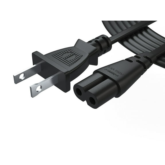 2 Prong wall power cord