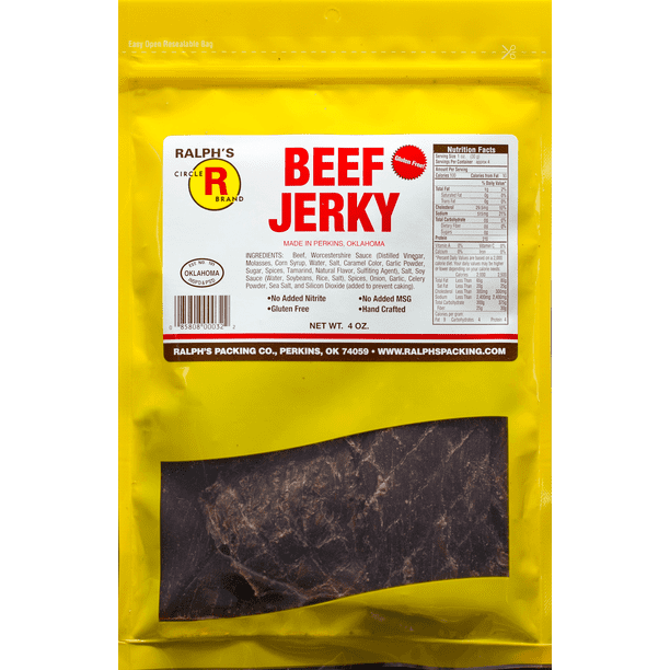 Ralph's GlutenFree Beef Jerky, 4 Oz.