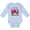 AE-Light Blue, variant on Inktastic It's My 1st Valentine's Day Fire Truck Boys or Girls Long Sleeve Baby Bodysuit