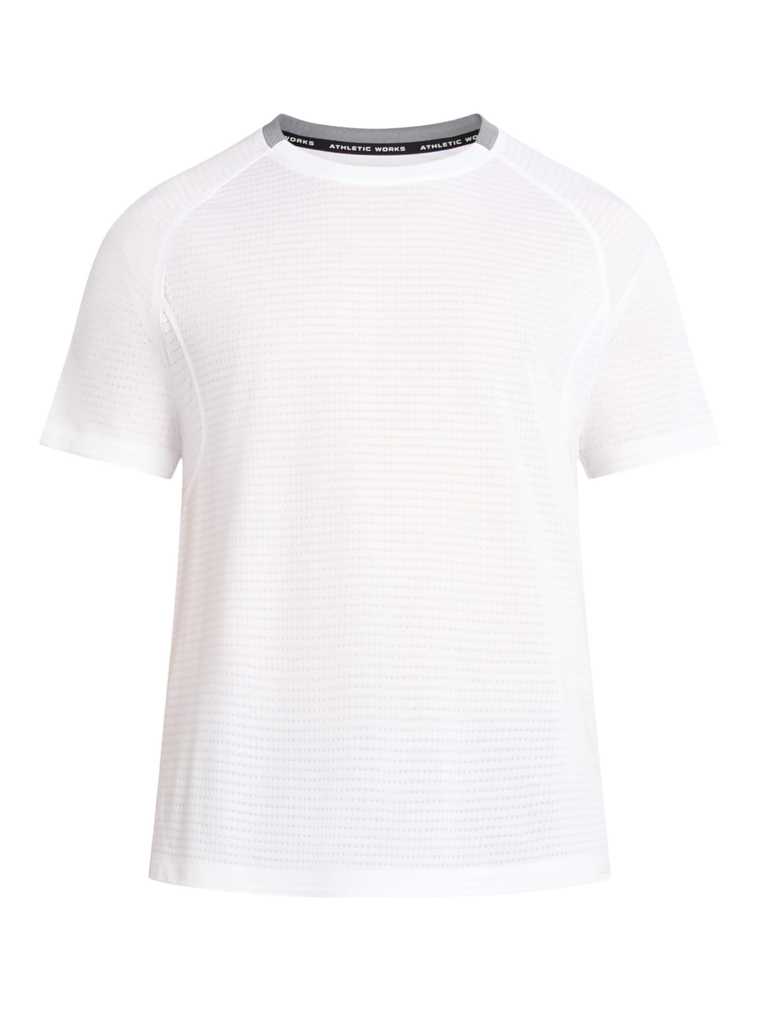 Athletic Works Men's and Big Men's Mixed Media Tee, Sizes XS-5XL