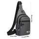 thumbnail image 3 of Bolsa deportiva de pecho para hombre, transpirable, resistente al agua, organizador deportivo de 30 x 17 x 5 cm, con correa ajustable., 3 of 3