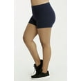 thumbnail image 6 of TheLovely Women & Plus Soft Cotton Active Stretch Outseam Workout Boy Shorts with Wide Wastband (12" Boy Shorts), 6 of 6