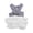 White, variant on Puppy Clothes Girl,Girl Puppy Clothes,Cute Girl Dog Clothes,Small Dog Clothes for Girls,Blue,L