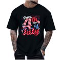 thumbnail image 2 of Tops para hombre, blusas y camisas de cuello redondo y manga corta para hombre, tops casuales de cuello redondo y manga corta con estampados especiales para hombre., 2 of 5