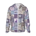 thumbnail image 2 of Lsque Lavender Flowers UPF 50+ Lightweight Sun Protection Men's Women's Long Sleeve Shirt, Hoodie Performance -3X-Large, 2 of 9