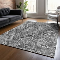 Addison Rugs Chantille Indoor/Outdoor Transitional Abstract Gray Washable Rectangle Rug, 3' x 5'