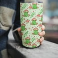 thumbnail image 4 of Cute Green Frog Mushroom Tumbler,Frog Gifts for Women,20 Oz Tumbler with Lid and Straw, Frog Stuff/Decor/Accessories/Things, 4 of 6