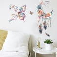 thumbnail image 3 of Butterfly and Dreamcatcher Wall Stickers Decals Decor Removable Peel and Stick 2 Sheets 11.8" x 35.4" Vinyl 3D Wall Mural, 3 of 9