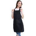 thumbnail image 5 of 12 Pack Bib Apron - Unisex Red Apron Bulk with 2 Roomy Pockets Machine Washable for Kitchen Crafting BBQ Drawing, 5 of 5