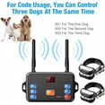 thumbnail image 4 of Valla para perros inalámbrica y collar de entrenamiento para exteriores 2 en 1, valla para perros segura y eficaz con vibración/descarga eléctrica, control de alcance ajustable,, 4 of 9