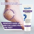 thumbnail image 3 of Crema para pies ClearZal, eliminador de callos y callos y maíz, 100 ml, 3 of 7