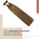 thumbnail image 5 of Extensiones de cabello Full Shine Balayage Ktip Human Hair 50 g, 5 of 9