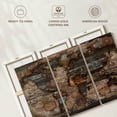 thumbnail image 6 of Elephant Stock Reclaimed Map Wall Art - Horizontal Multi Panel Canvas - Living Room Wall Decor - Map Multi Panel - Brown And Gray Decor By Diego Tirigall - 50" x 32", 6 of 8