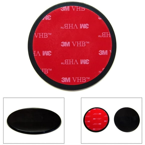 Ramtech 65mm Dashboard 3M Adhesive Pad Mounting Disk for Car Truck GPS Suction Cup Mount, Compatible with Garmin Dezl 560 LT/LMT, 570 LMT 580 LMT-S OTR500 OTR610 OTR700 OTR710, Nuvi 465 T/LMT, DMD65
